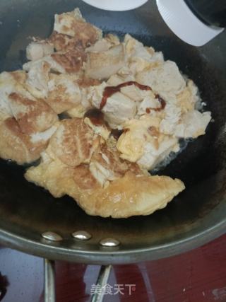 鸡蛋烧豆腐的做法步骤：9