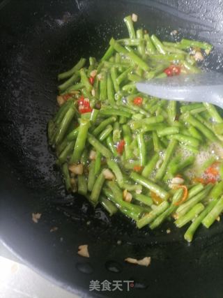 清炒豆角的做法步骤：5