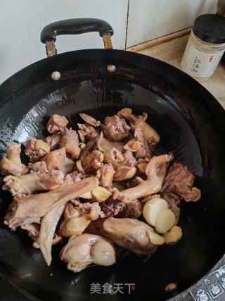 魔芋烧土鸭的做法步骤：6