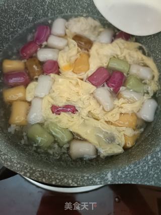 芋圆蛋花汤的做法步骤：9