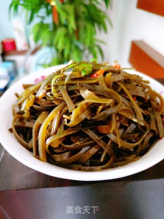 炒海带丝的做法步骤：10
