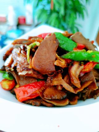 辣椒炒猪舌头的做法步骤：15