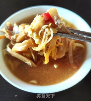 黄花菜西红柿肉片汤的做法