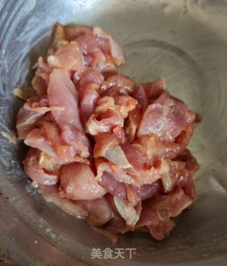 苦瓜炒肉片的做法步骤：4