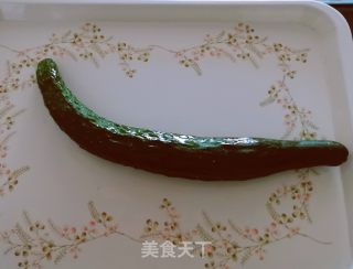 黑椒米醋黄瓜片的做法步骤：1
