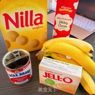 Magnolia的香蕉布丁的做法步骤：1