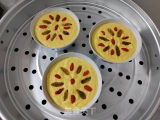 鸡蛋鲜玉米碗糕的做法步骤：8