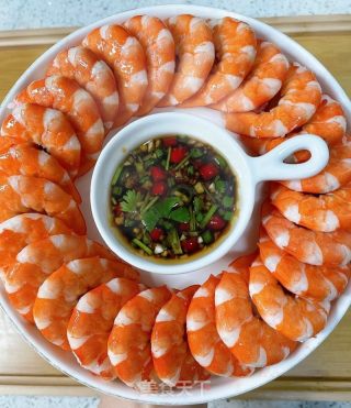 白灼大虾的做法