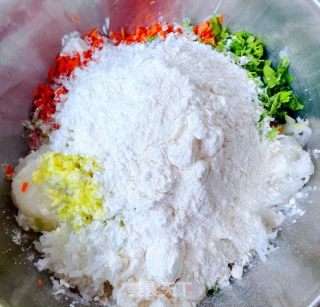 双色萝卜丝丸的做法步骤：7