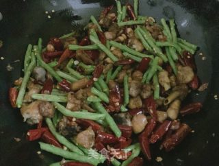 家常辣子鸡的做法步骤：7