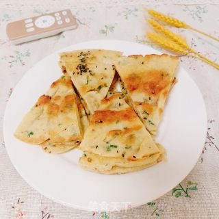 葱花鸡蛋饼的做法