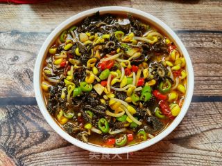 豆芽毛肚的做法步骤：14