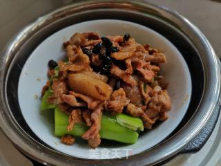 青椒蒸肉的做法步骤：7