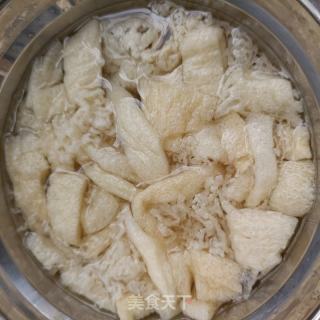 肉末竹荪炖豆角的做法步骤：3