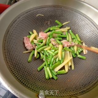 肉末竹荪炖豆角的做法步骤：7