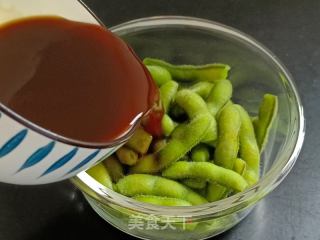 醪糟毛豆的做法步骤：11