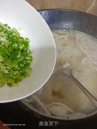 皮蛋瘦肉粥的做法步骤：7