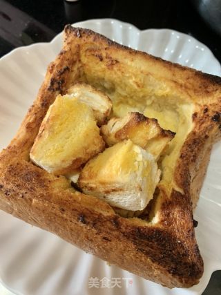 法式吐司甜品寶盒的做法步骤：4