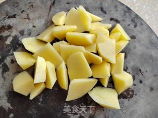 五花肉茄子烧土豆的做法步骤：4