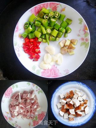 酱干烧肉的做法步骤：1