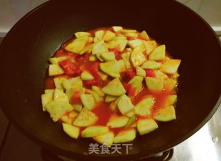 茄汁西葫的做法步骤：6