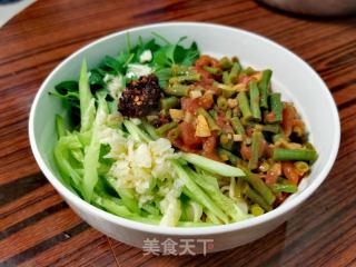 蒜汁凉面的做法步骤：10