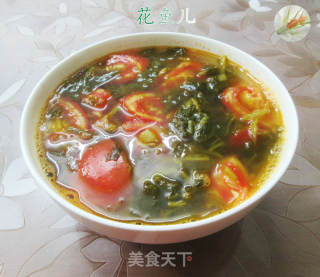 咸菜番茄汤的做法
