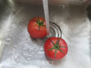 咸菜番茄汤的做法步骤：2