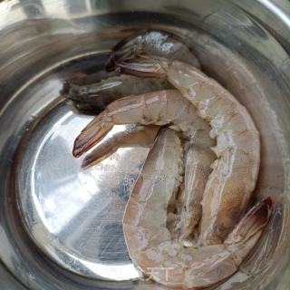 明虾炖肉豆角的做法步骤：4
