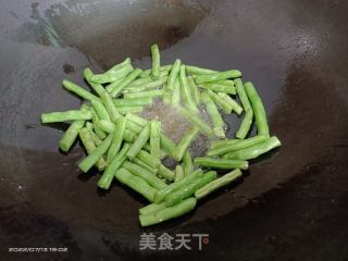 炒四季豆的做法步骤：2