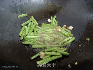 炒四季豆的做法步骤：4