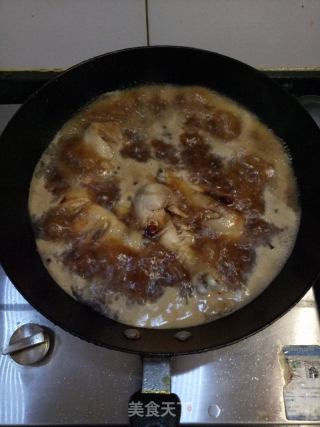 栗子炖鸡腿的做法步骤：6