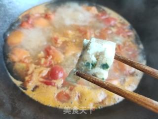 番茄虾丸鸡蛋汤的做法步骤：6