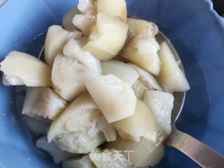 蒜泥芝麻酱拌茄子的做法步骤：6