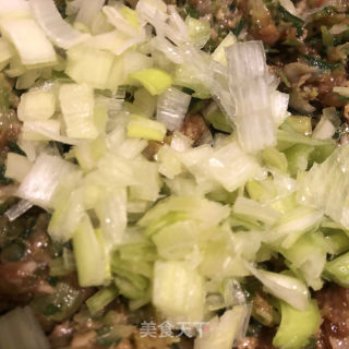 扇贝裙边芹菜猪肉水饺的做法步骤：9