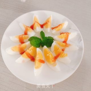 煮蛋拼盘的做法步骤：7