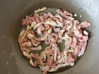 糯米笋炒肉丝的做法步骤：8