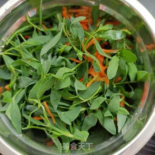 扁蓄草麦饭的做法步骤：3