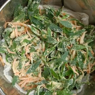 扁蓄草麦饭的做法步骤：5