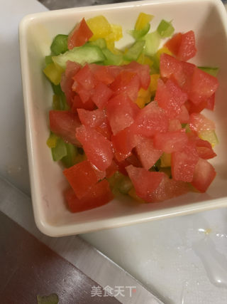 鮮茄蝦仁面的做法步骤：4