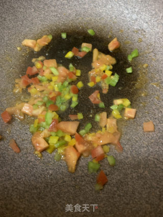 鮮茄蝦仁面的做法步骤：6
