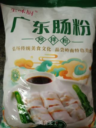 广东肠粉的做法步骤：1