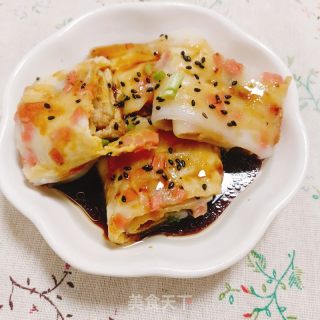 广东肠粉的做法步骤：15