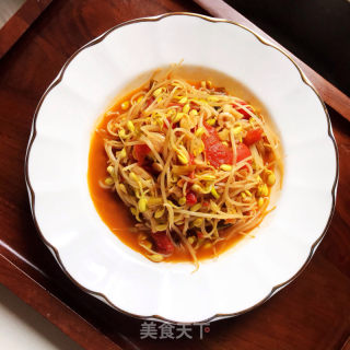 家常炒豆芽的做法步骤：8