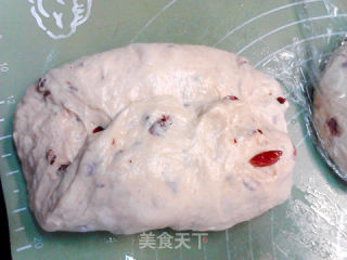 蔓越莓裸麦软欧包的做法步骤：10