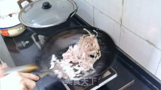 猪肉豆角卤面的做法步骤：3
