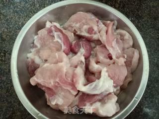 蜜汁肉片的做法步骤：1