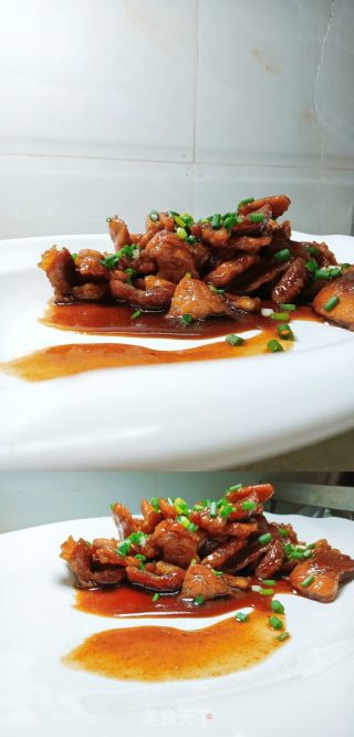 蜜汁肉片的做法步骤：11