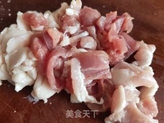 剁椒肉片炒豇豆的做法步骤：3