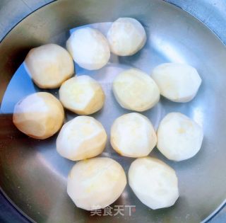 香煎小土豆的做法步骤：2